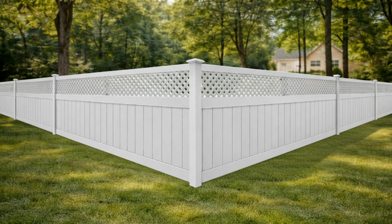 Privacy with Lattice fence style