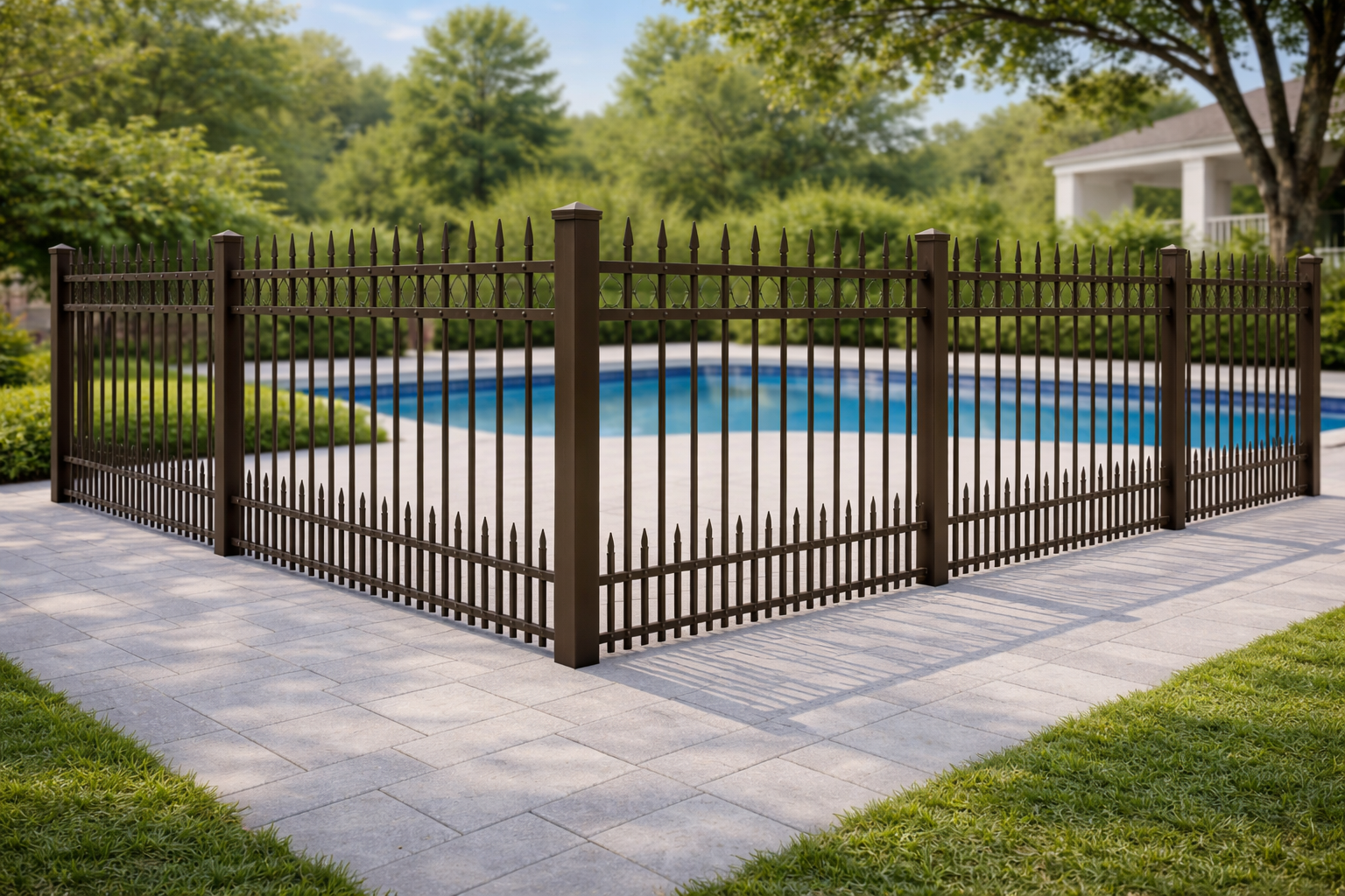 Puppy Picket fence style