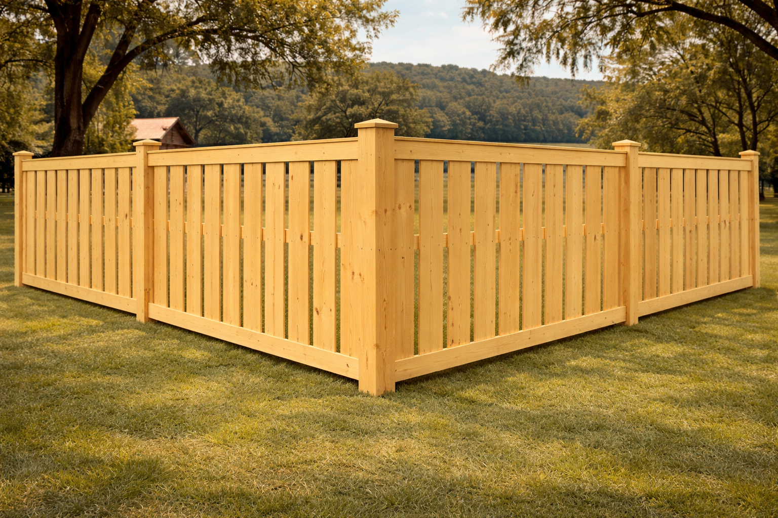 Semi-Privacy fence style