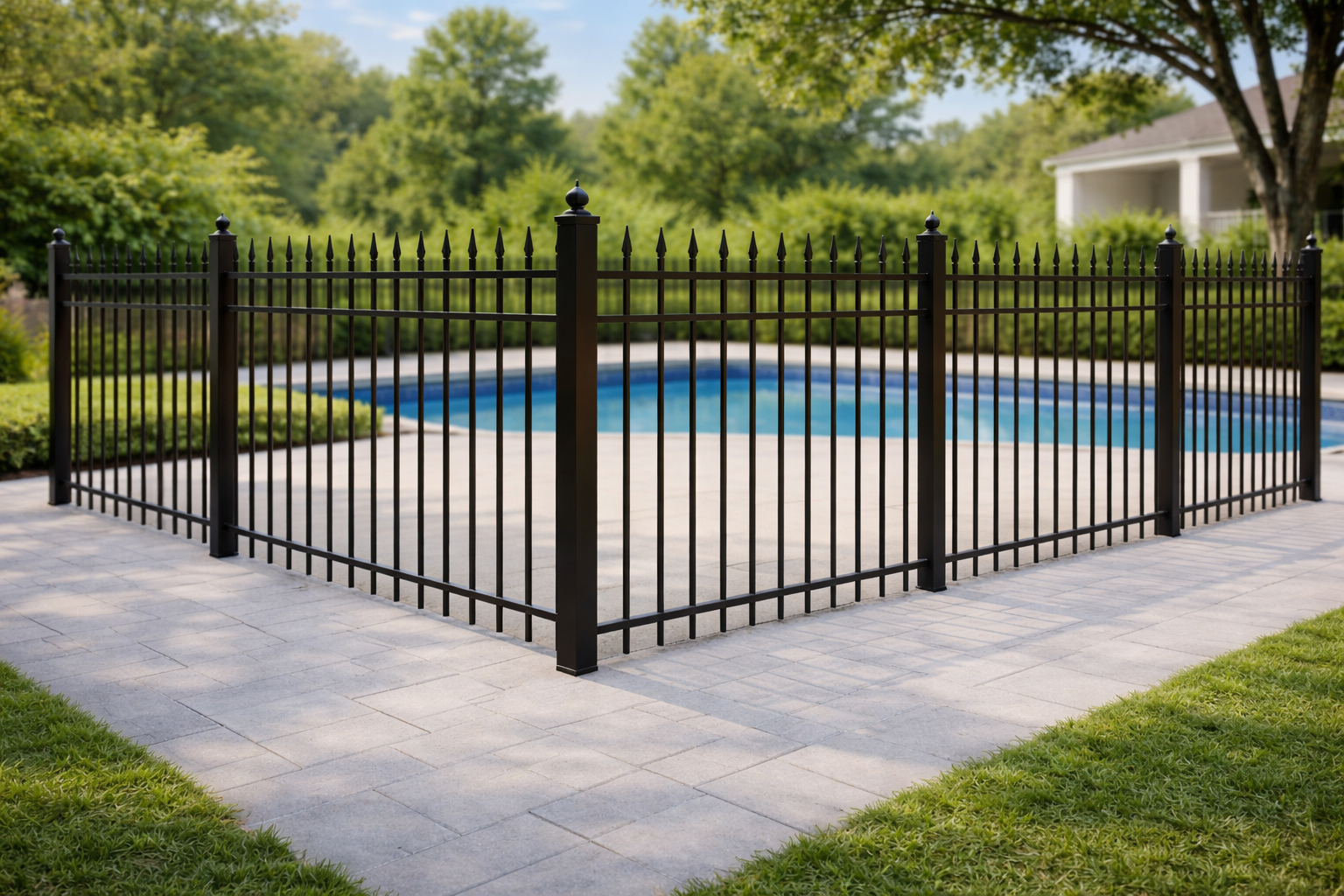 Spear Top fence style